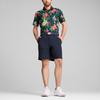 Puma X Ptc Floral All Over Print Casual Fashion Golf Short Sleeve Polo Shirt Men Polo Shirts Deep-Navy 629569-01