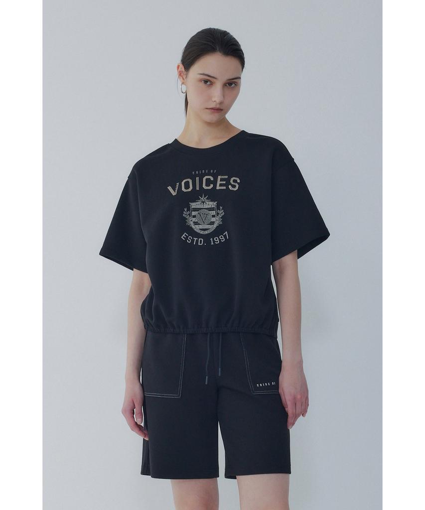 Bobeu Embroidered Two-Way T-Shirt_Black 7156240008