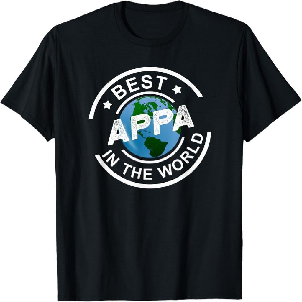 Best Appa In The World Korean Dad Father’s Day T-Shirt