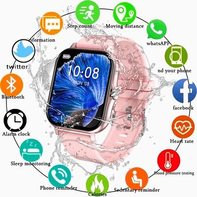 2025 Plne dotykové Bluetooth Smart hodinky na prijímanie hovorov Ženy Vodotesný monitor srdcového tepu Fitness tracker Pre Android Xiaomi Smart hodinky Muži Ženy