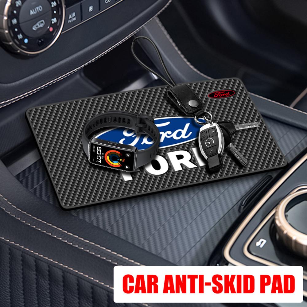 1PCS Car Styling Anti-Slip Pad Dashboard Phone Stand Non-Slip Mat Center Cover For Ford Focus Ranger Ecosport Fiesta Mondeo Kugo GT9