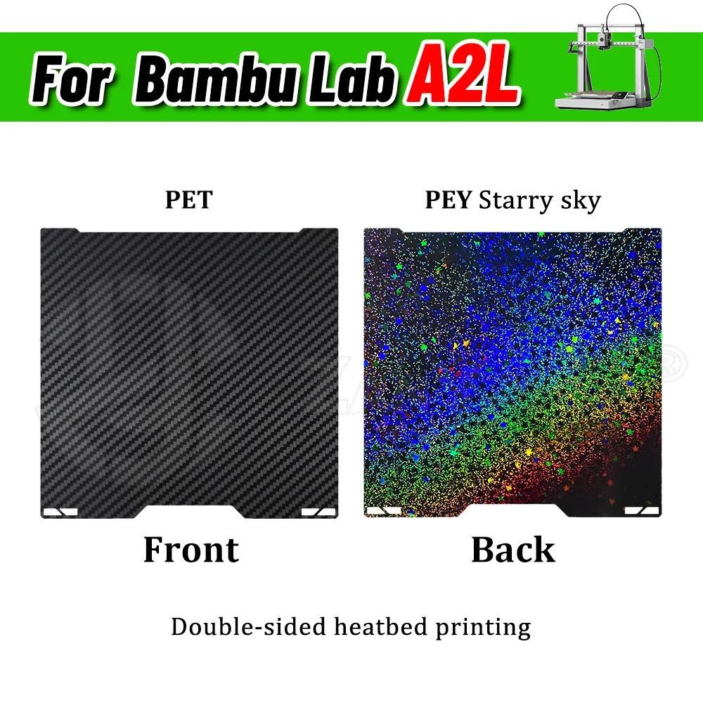 Bambu Lab H2C A2L 335*325mm Bauplatte Doppelseitig Glatt Texturiert Druckbettplatte 3D-Drucker Ersatzzubehör