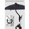 Bending Design Cell Phone Umbrella Anti-glare Phone Sun Shield  Shelter From Rain
