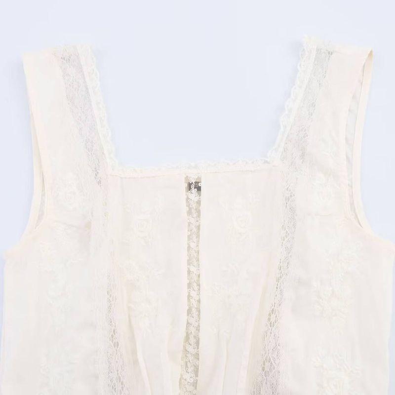 Kaslead New Women Clothes Western Style Fashion Lace Decorative Underwear Style Top 1377047