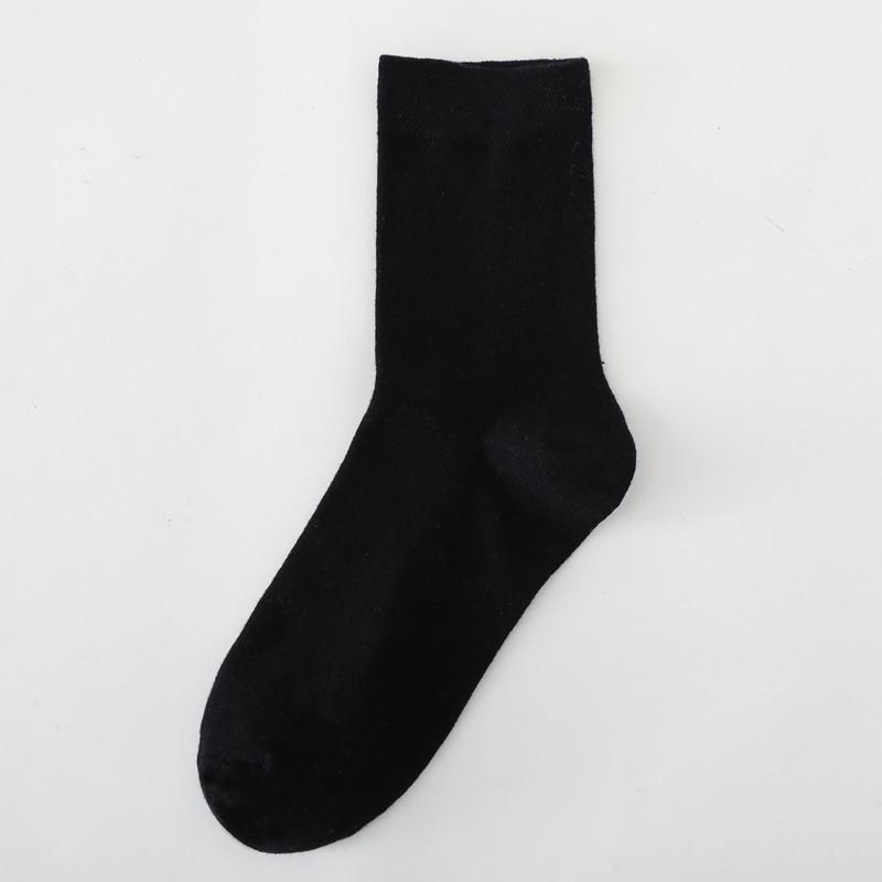 Herren Frühling und Herbst Schweißabsorbierende Deodorierende Business Lange Socken aus Baumwolle