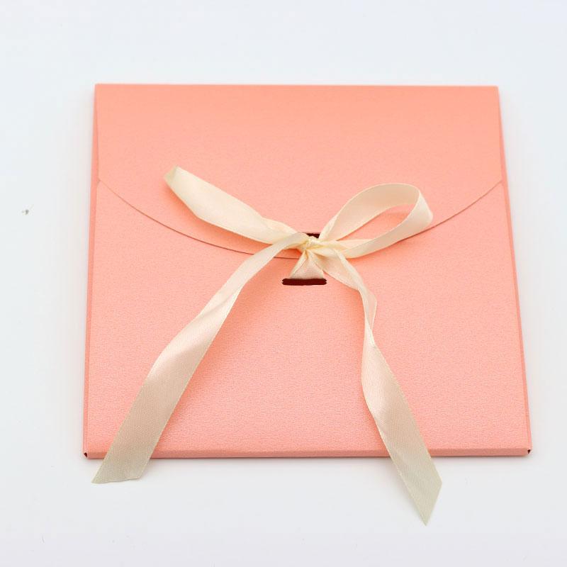 1Pc Pearlescent Paper Gift Wrapping Gift Box Practical Packaging Box Minimalist Ribbon Silk Scarf Packaging Envelope-style