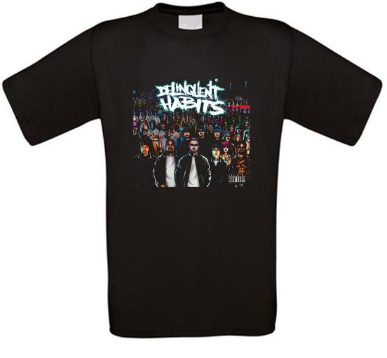 Delinquent Habits Rap Hip Hop T-Shirt XXL