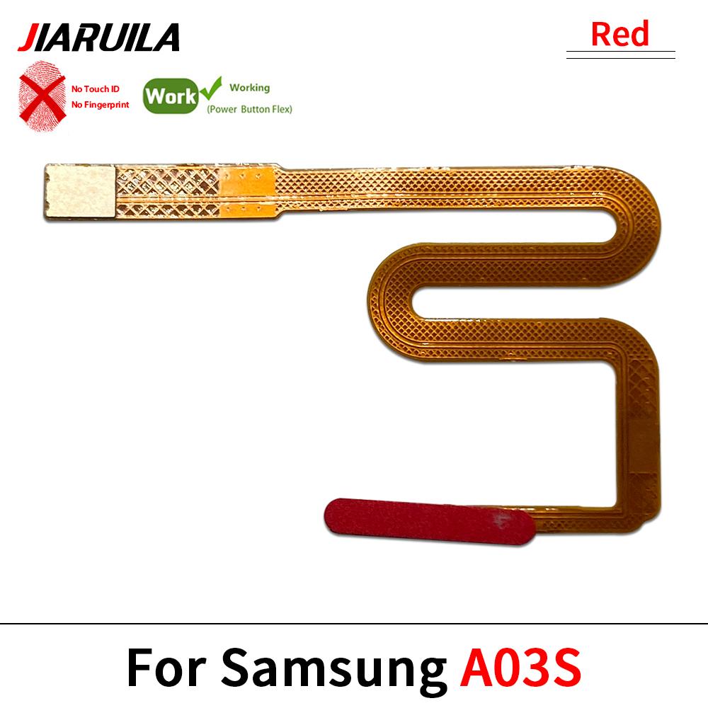 Home Side Power Button Touch ID fingerprint Finger Sensor Scanner Flex Cable For Samsung A11S A11 1G A11 1G