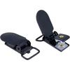 T Tulead Suspender Clips Black Clips Metal Holder Clip Fasteners Pants Clip Buckle Clamps Pack of 20
