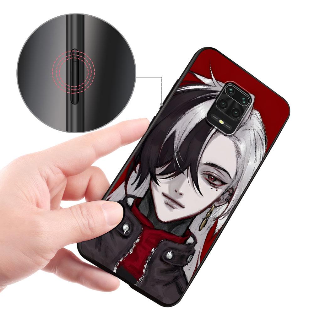 Boothill Galaxy Ranger Case for Xiaomi Redmi 10A 10C 9C 12C 9A 9i 10 12 9 Prime 9T K40 Pro Black Soft TPU Mobile Phone Bag Cover