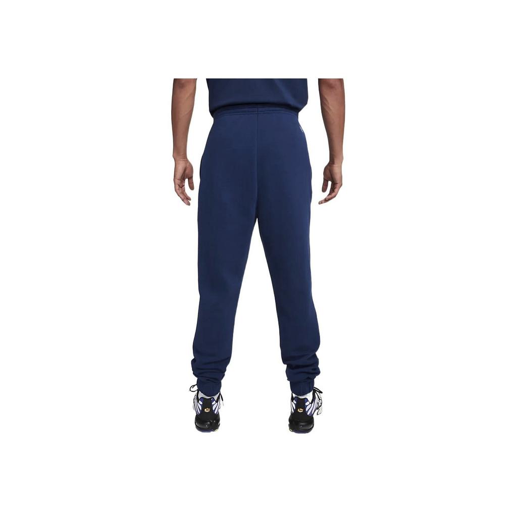 Nike FW22 Alphabet Logo Print Jogger Knit Pants Men Bottoms Blue DH4988-492
