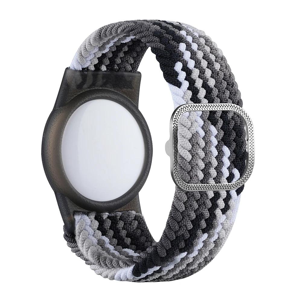 Kinderarmband für Apple AirTags Schutzhülle Kratzfestes Armband Verstellbares Armband für Apple Air Tag GPS-Tracker Halter