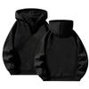 Felpa con cappuccio e zip da uomo, vestibilità larga, pullover con cappuccio, abbigliamento sportivo leggero per primavera, autunno, streetwear