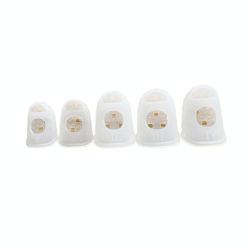 Guitar Silicone Finger Protectors: Anti-Pain Sleeves for Beginner Practice, String Pressing, Strumming, and Plucking