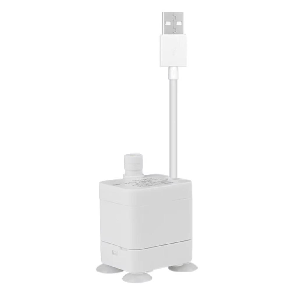 3W Small Circulating Filtration Pump USB Charging Pet Water Dispenser Pump  for Fish Tank