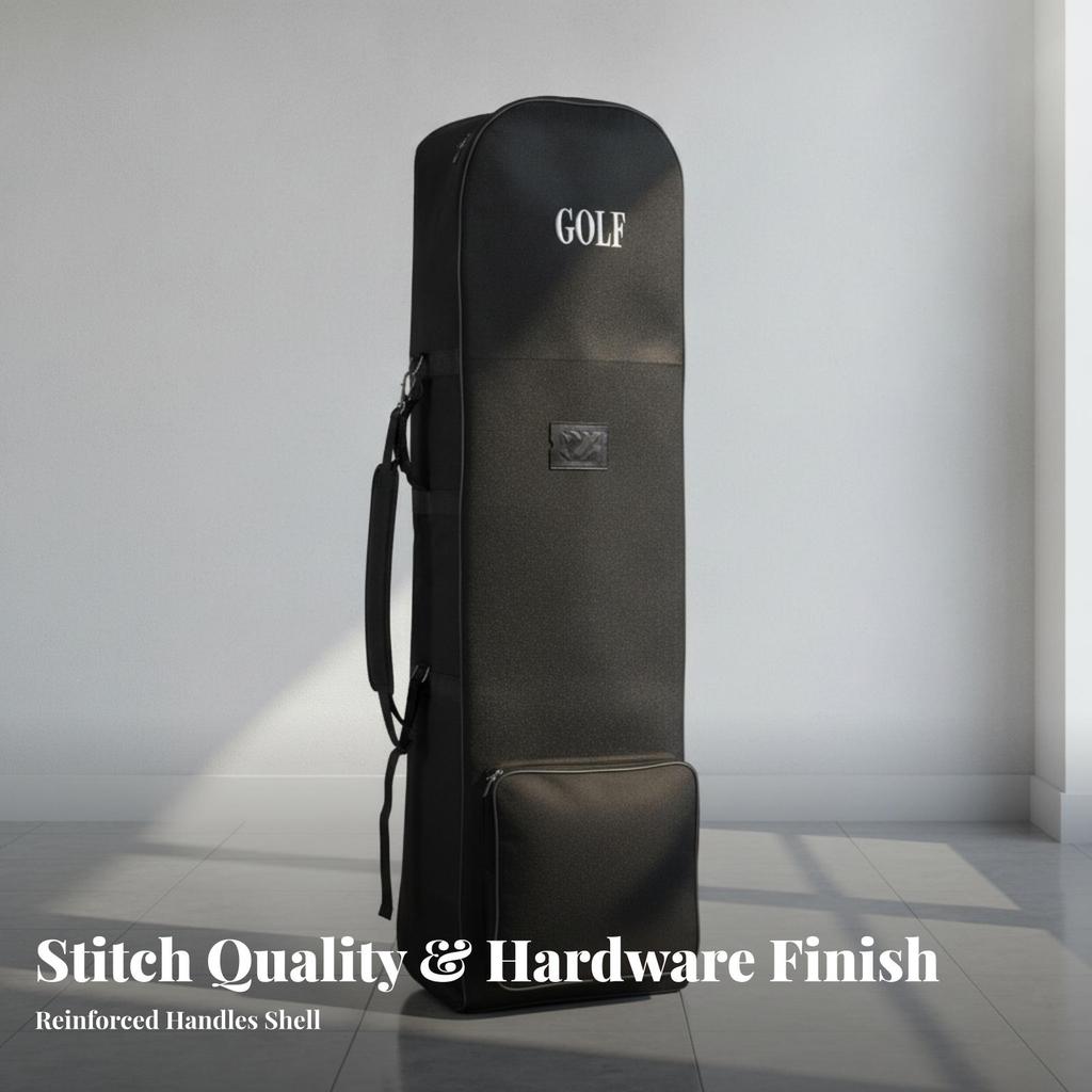 Travel Bag Long-Lasting Wheeled Golf Cover Water-Resistant