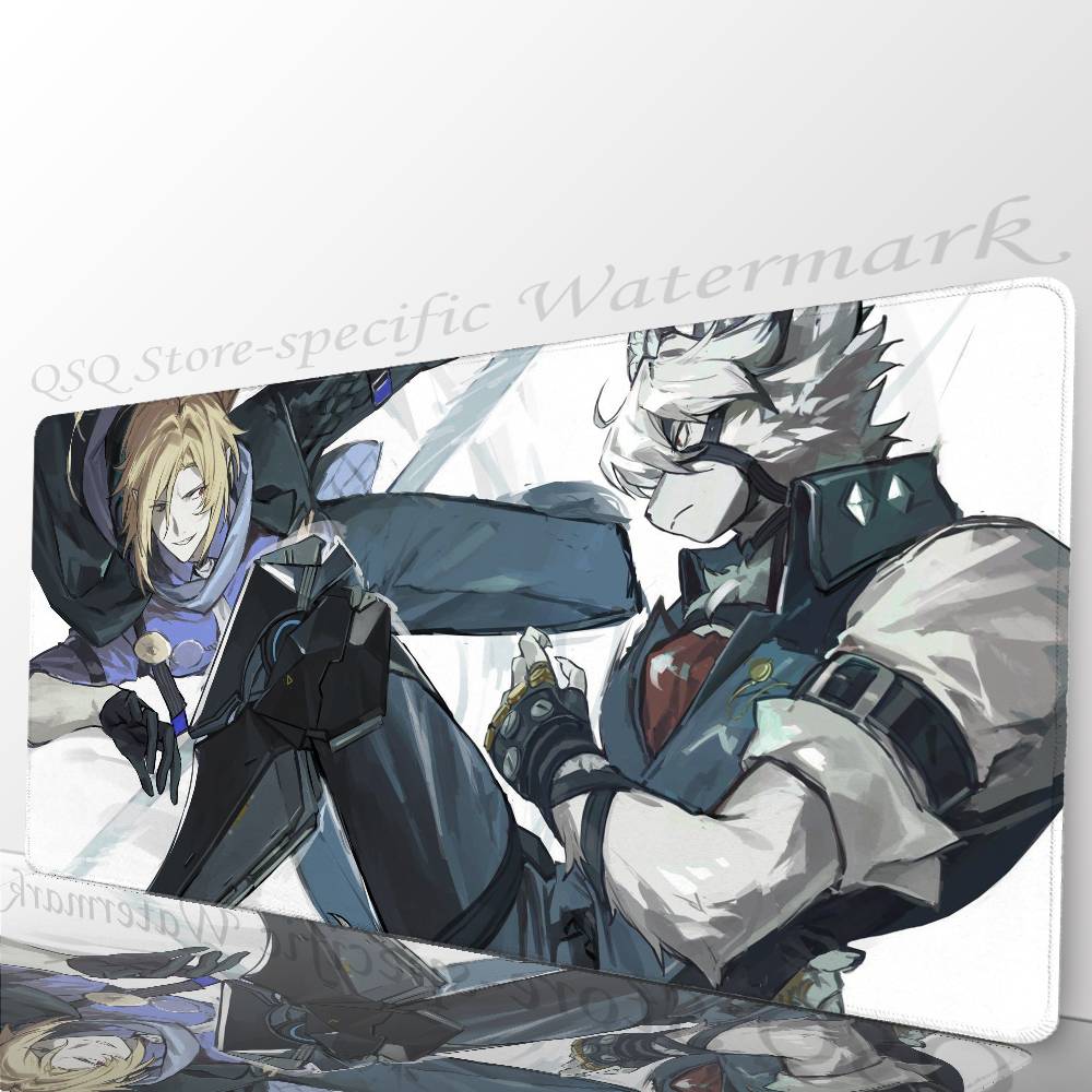 Von L-Lycaon Anime Zzz Game Mousepad Non-slip Suitable For Office Computers Laptops E-sports Game Desk Mats XXL Keyboard