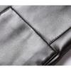 Leather Jacket Men's Autumn and Winter New Men's Soft Leather Suit Collar Jacket Jacket Men's Two-button Casual Leather Suit