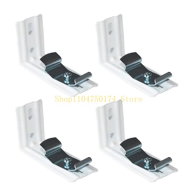 4/8pcs L Shaped Mounts Long lasting Vertical Blinds Repair Part Simple Installs top sale,New Year Gift