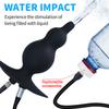 Anal Expander Water Spray Inflatable Anal Plug Anal Enema Cleaner Rear Court Pull Bead Anal Plug Adult Game Alternative Sex