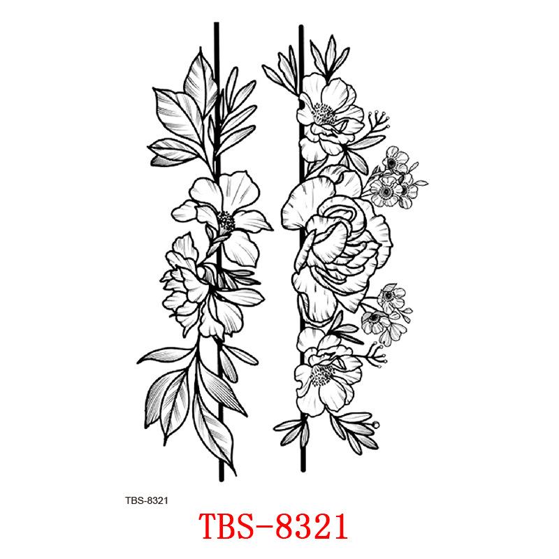 Waterproof Tattoo Sticker, Totem Character Tattoo Sticker Tattoo
