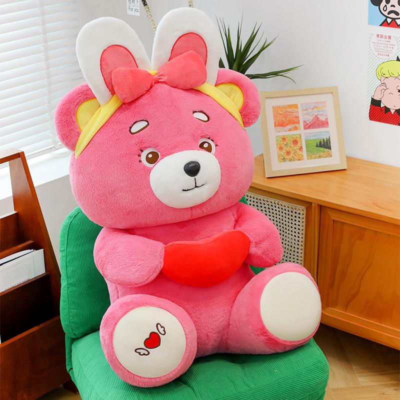 Super Cute Filipino Love Bear Plush Toy Girl Birthday Gift Envelope Confession Bear Bay Window Doll