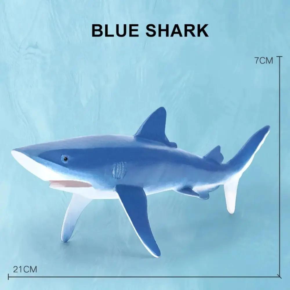 Gift Marine Animals Simulation Sea Life Shark Cachalot Animal Model Whale Figurines Dolphin Hammerhead PVC Ocean Action Figures