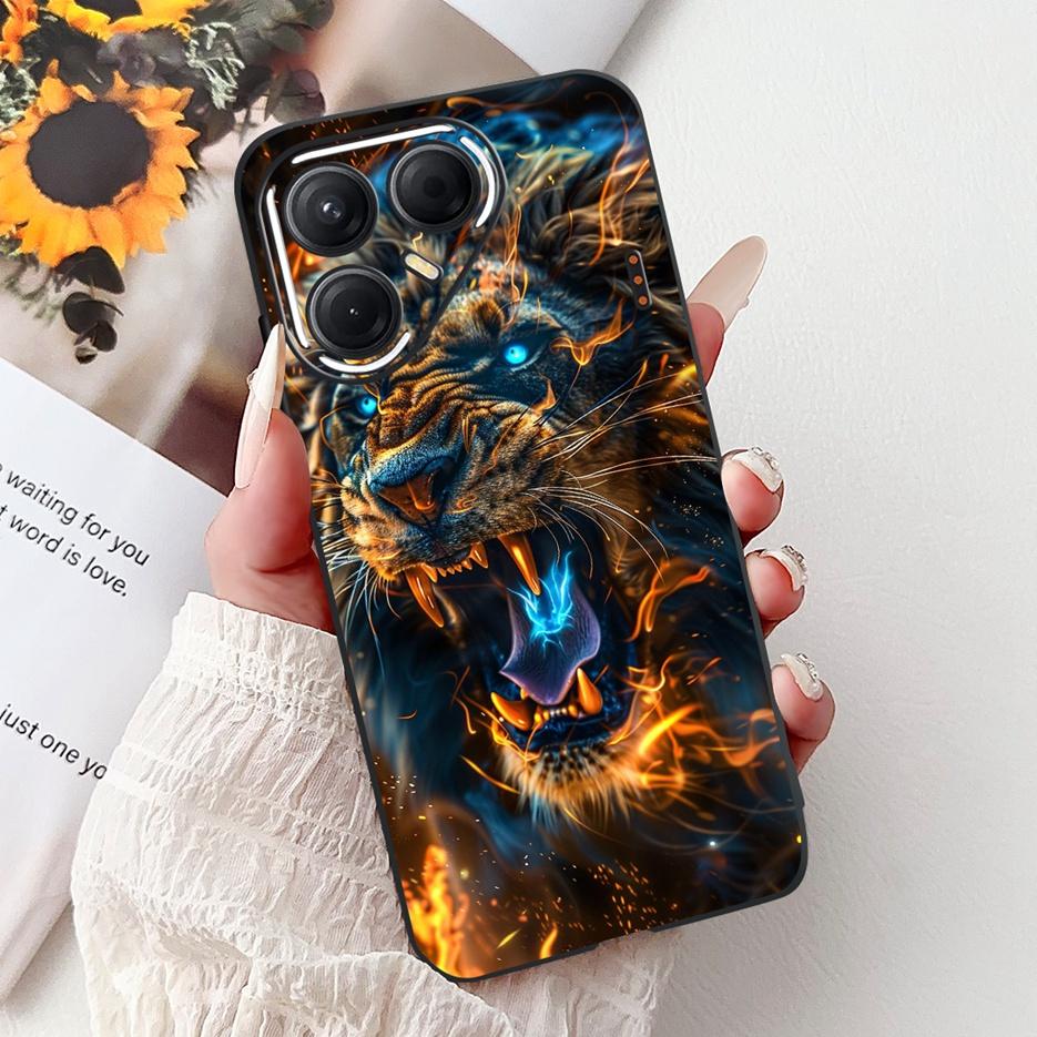 For Tecno Pova 7 Pro 5G Case LJ8 Luxury Fashion Painted Cover Soft Silicone Phone Case For Tecno Pova 7 Ultra Pova7 5G LJ7 Shell