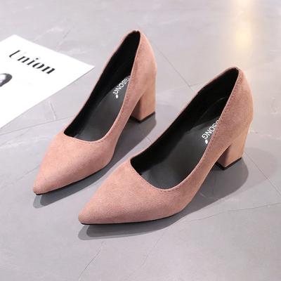 2025 European and American Fashion High Heels Foreign Trade Large Size Fine High Heels Single Shoes Women's Shallow Mouth Foot Cover Pointed Fashion H