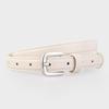 Women's Genuine Leather Cowhide Belt, Summer 2022, Versatile Ins Style, Decorative, for Dresses & Narrow Pants.