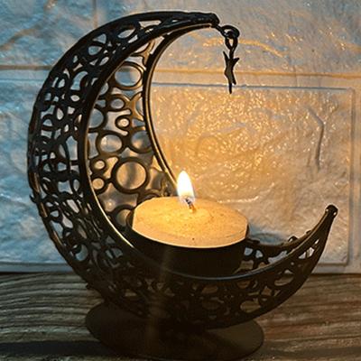 Ramadan Candlestick Holder Eid Mubarak Candle Holder Home Islamic Muslim Party Decor Ramadan Candle Stand for Eid Al Adha Gifts