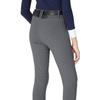 Unisex Children's Equestrian Pants with Full Seat Silicone Grip, Pockets & High Waist Elastic Design