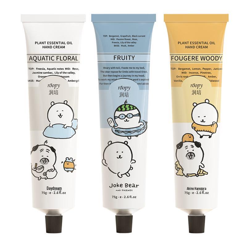 Runpei X Self-Mocking Bear Moisturizing Hand Cream