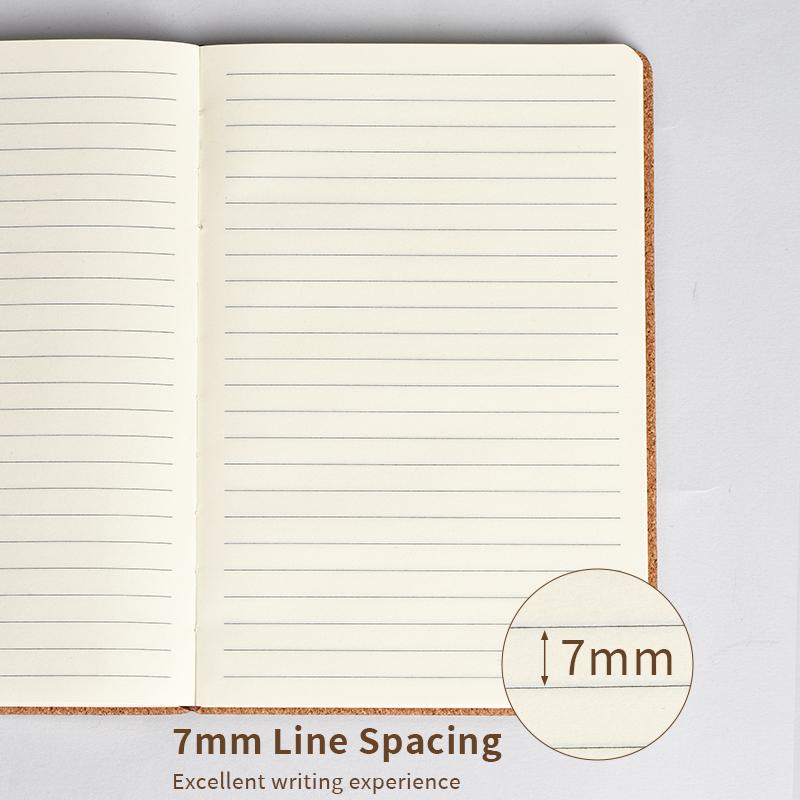 European American Custom A5 Thick Hardcover Notebook Journal Luxury Leather for School Use Foreign