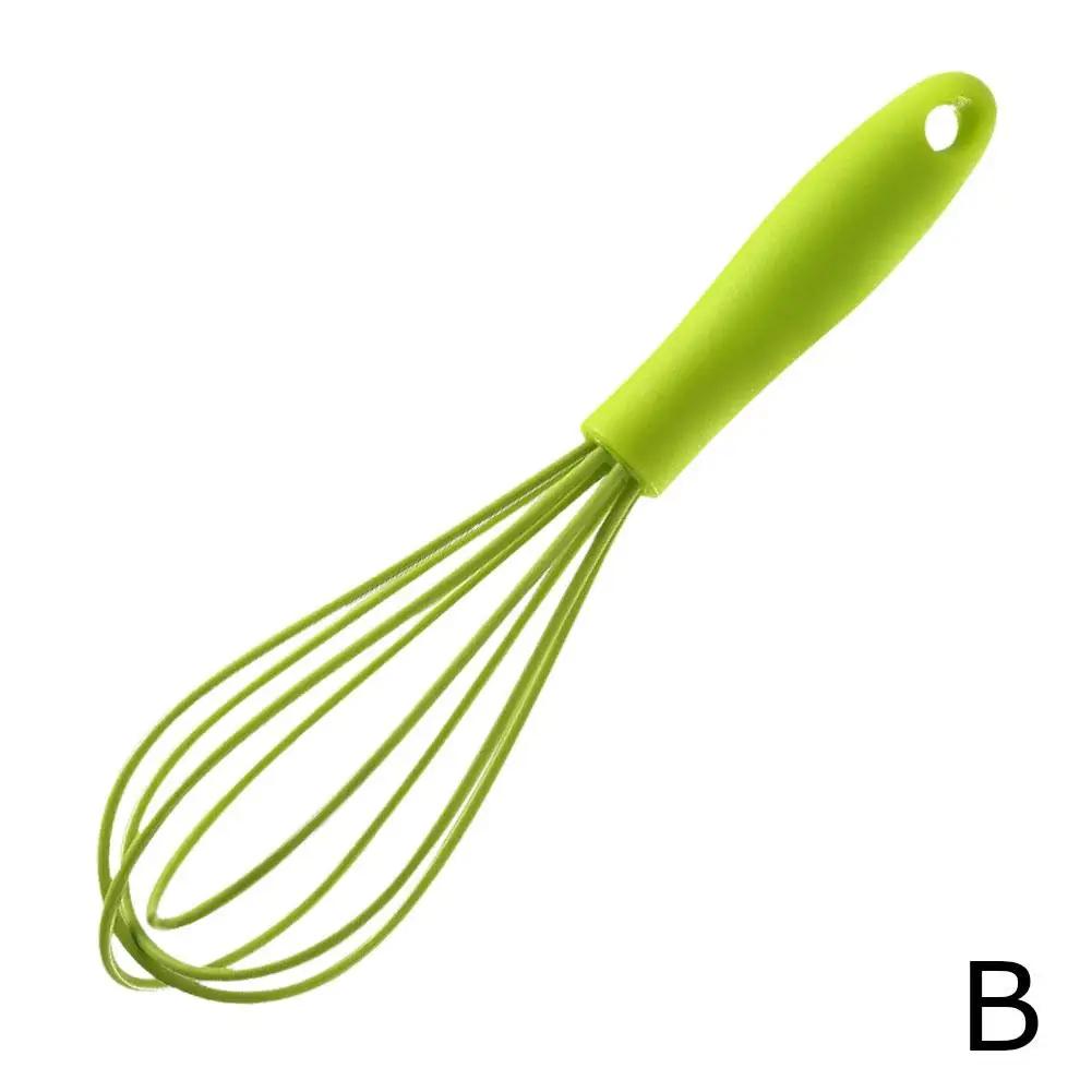 

Kitchen Mini Silicone Hand Whisk Household Handheld Multifunctional Handle Baking Tools For Blending Beating Stirring Bakin Y8N8