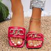 2025 NEW Fashionable Summer Flat Sandals for Women Versatile Comfortable Slippers for Outdoor Wear