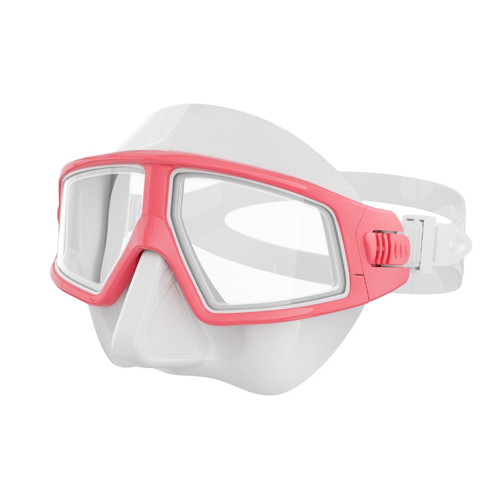 

Diving Goggles Large Frame Free Diving Mask Adult Myopia Swimming Goggles Snorkeling Equipment HD Anti-fog