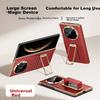 Central Axis Full CoverageHuawei Mate X6 Case Huawei X6 Collector Edition Case Foldable Screen Leather Ultra-Thin WoNew Premium Stand Leather Cover