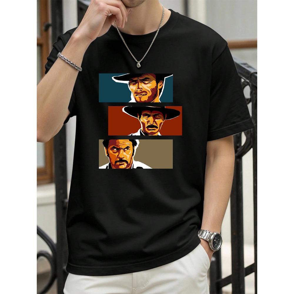 Red Dead Escort Druck Herren T-Shirts Baumwolle Hip Hop Kurzarm Sport Übergröße Mode Kleidung Sommer T-Shirt