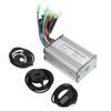 36V 48V 350W Electric Motor Controller Kit 17A Brushless Motor Controller with KT LCD4 Display Panel Sensor Throttle