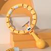 Smart Hula Ring Quiet Weighted Detachable Adjustable 5 Gears Massage Fat Burning Fitness Waist Abdominal Workout Equipment with Counter