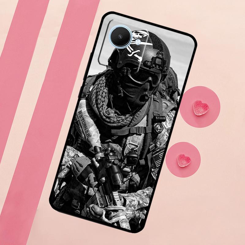 Military Army Special Forces For Realme 15 Pro 10 11 12 13 14 Pro Plus GT7 C67 C65 C63 C61 C55 C53 C51 C35 C71 C75 Case