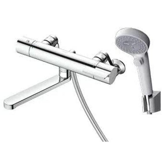 TOTO Bathroom Thermostatic Mixing Comfort Wave 90mm for Cold Climates Wall-Mounted Faucet, 170mm, Click, Diameter,