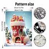 Christmas pearl painting art painting kit festive gift stocking handmade diy home decoration painting