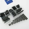 66pcs Ic Socket Box Kit Plug-in Chip Socket 6pin 8pin 14pin 16pin 18pin 20pin 24pin 28pin 8 Values