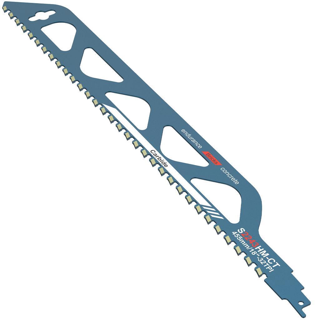 10/12/18/20 Zoll Säbelsägeblatt legierter Stahl Sägeblatt Mehrszenario-Anwendung effizientes Schneiden Dickzahn-Design