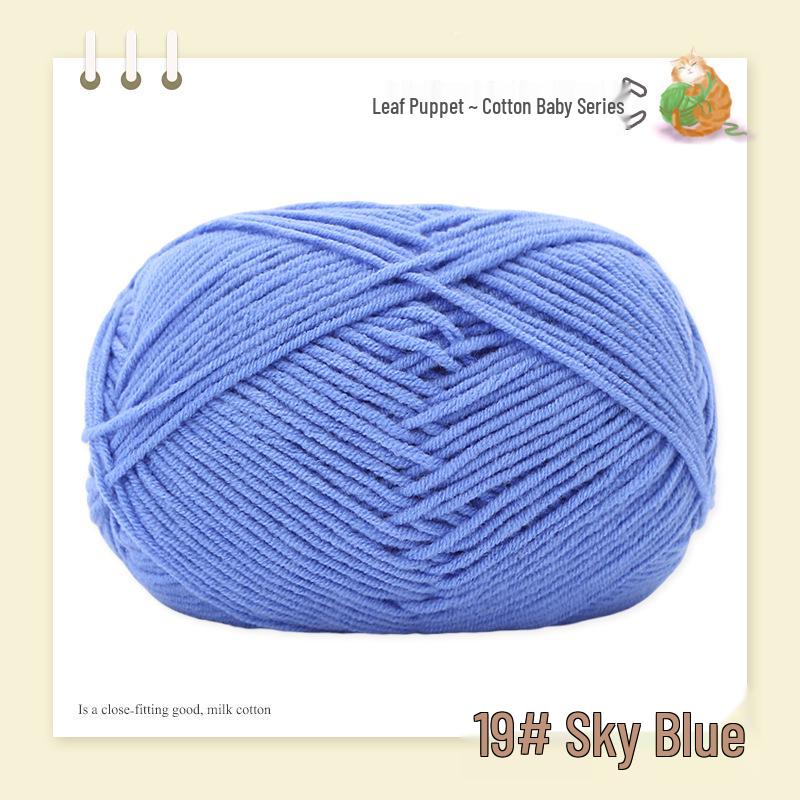 Yao Ou Handmade Crochet Flower Bouquet DIY Kit with 4-ply Combed Cotton Yarn