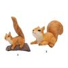 Squirrel Trees Huggers Outdoor Decors Squirrel Figurine Garden Statue Whimsicality Tree Peekers Sculpture Yard Ornament