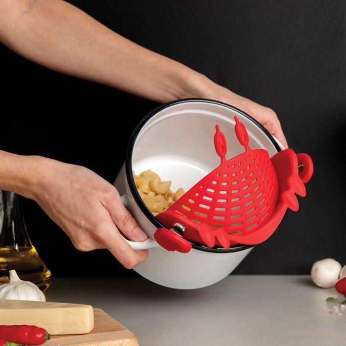 Passoire à clipser Crabby - PA Design - Rouge -