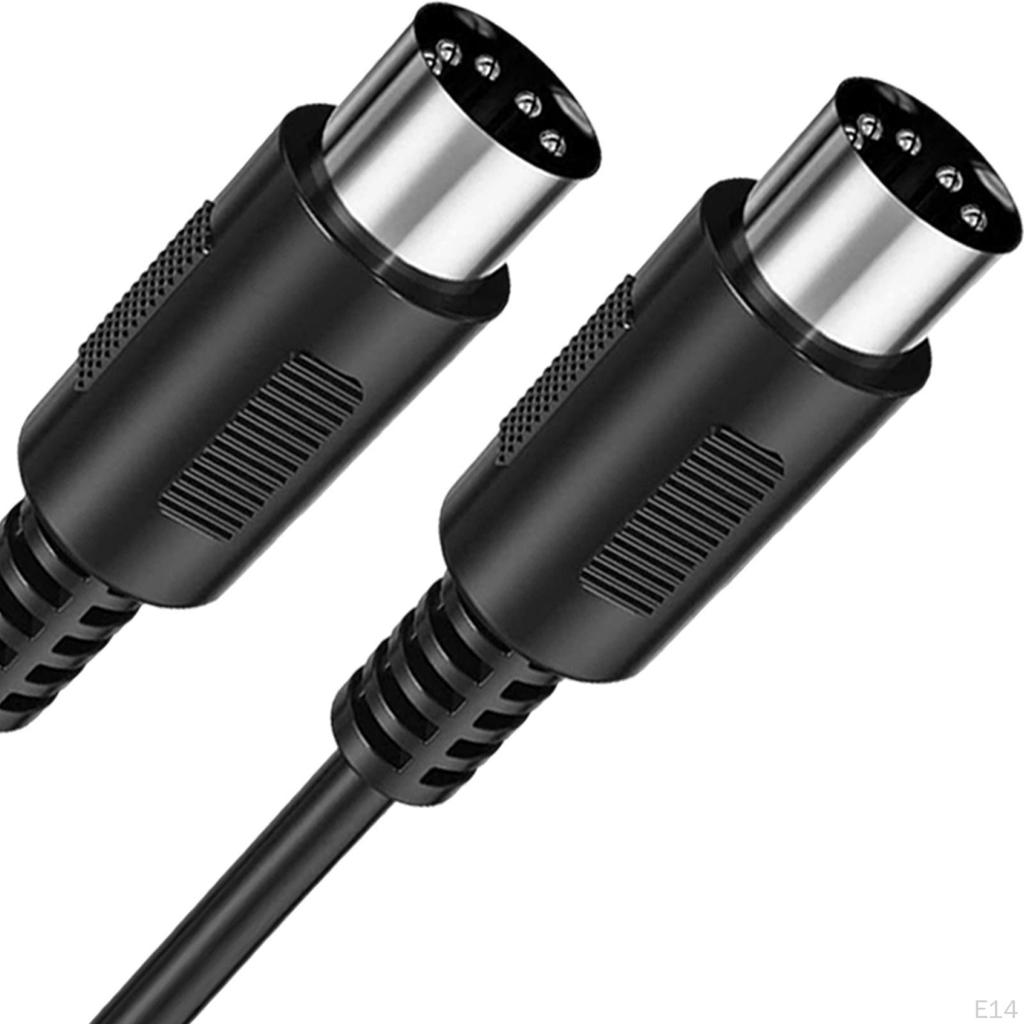 Male to 5-pin Din MIDI Cable for Music Studio